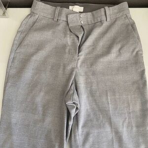 H&M Light Gray Textured Pants
